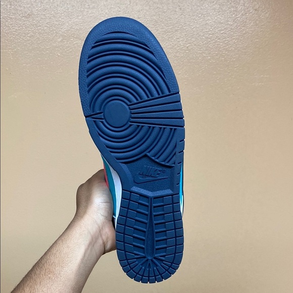 Nike Dunk Low “Dusty Cactus/Thunder Blue/White/Racer Pink/Laser Orange” - Picture 13 of 17